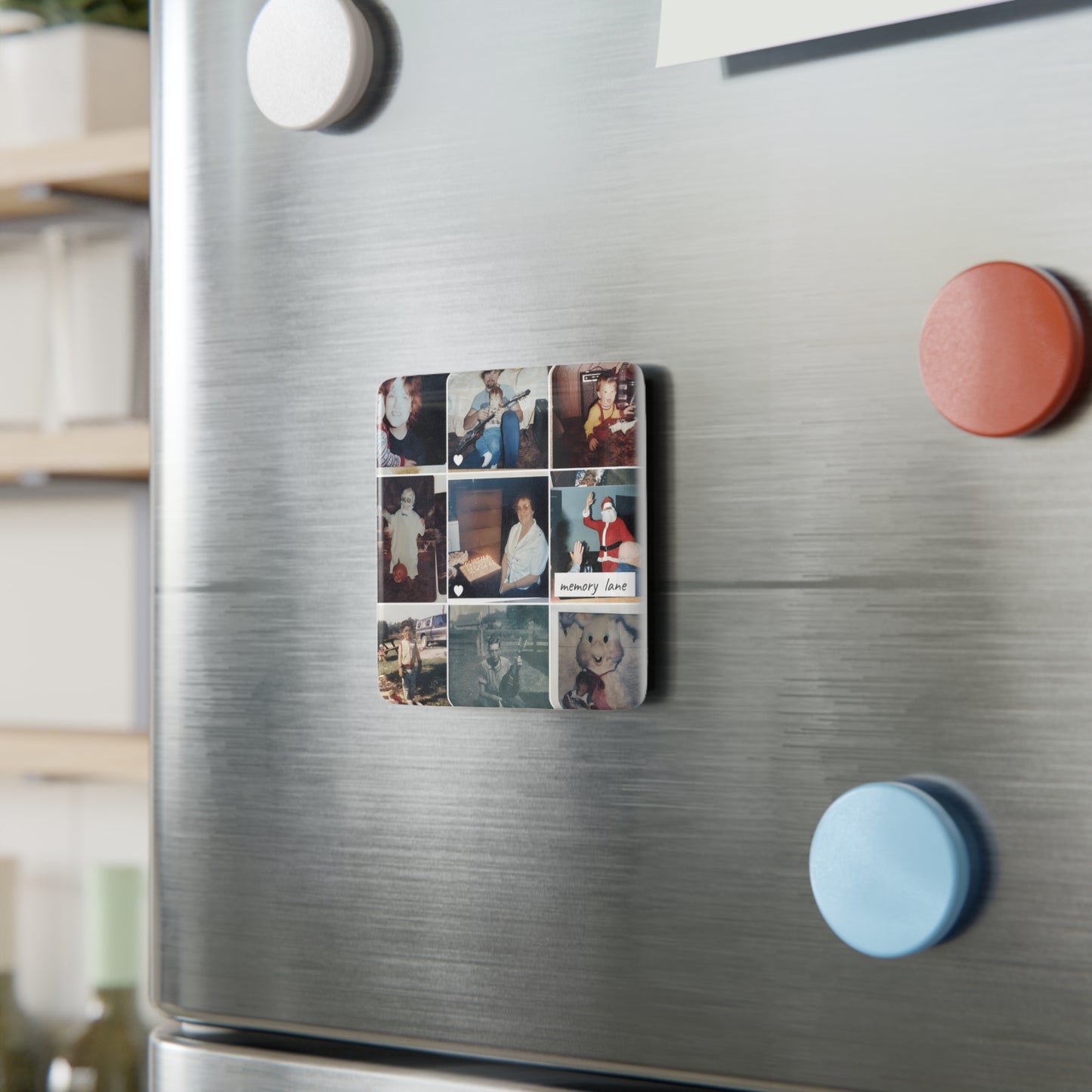 Memory Lane Porcelain Magnet